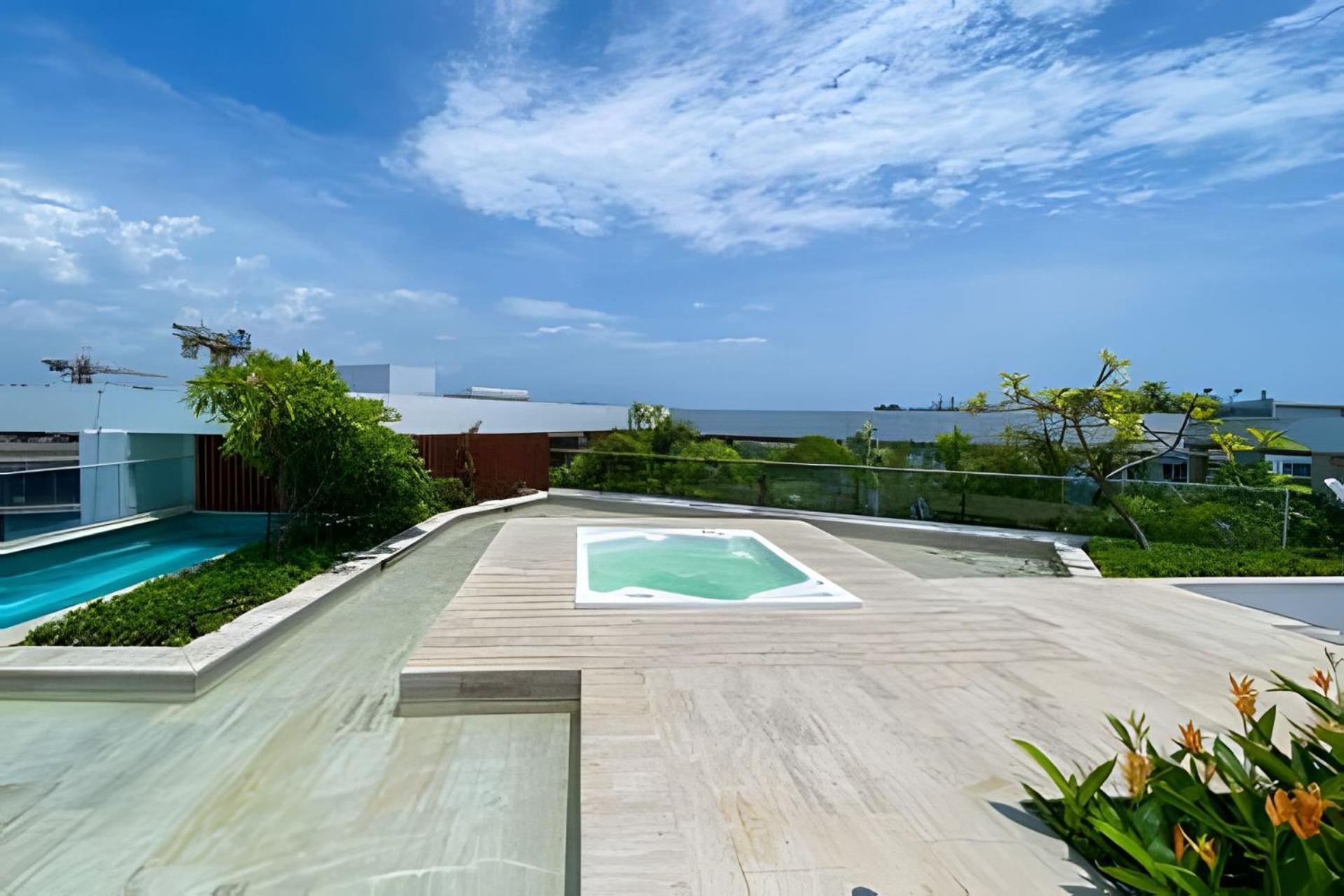2 Dormitorios Jacuzzi Y Vista Mar. Frente A Playa Cartagena Exterior photo